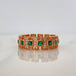 Anillo Glam 4.95gr / T9 1/4 / Oro Rosa 18K &