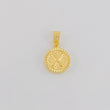 Dije Letra X Marco Bordeado 0.6g / 3/4 in Oro Amarillo 18K