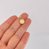 Dije Letra X Marco Bordeado 0.6g / 3/4 in Oro Amarillo 18K