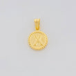 Dije Letra X Doble Textura 0.6g / 3/4 in Oro Amarillo 18K