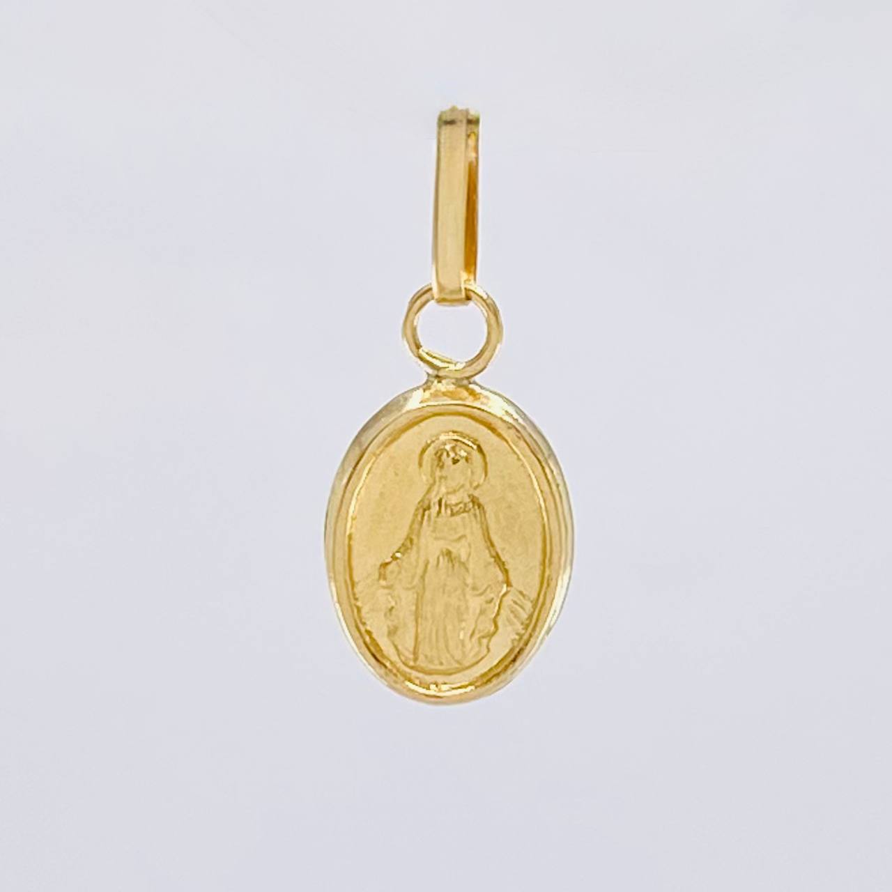 Dije Virgen Milagrosa 0.3 g / 1/2 in Oro Amarillo 18K