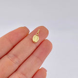 Dije Virgen Milagrosa 0.25 g / 1/2 in Oro Amarillo 18K