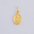 Dije San Miguel Arcángel 0.25 g / 1/2 in Oro Amarillo 18K