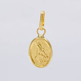 Dije San Miguel Arcangel 0.25 g / 1/2 in Oro Amarillo 18K