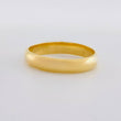 Anillo Argolla Lisa Media Caña 1.9g / T7 3/4 Oro Amarillo 18K
