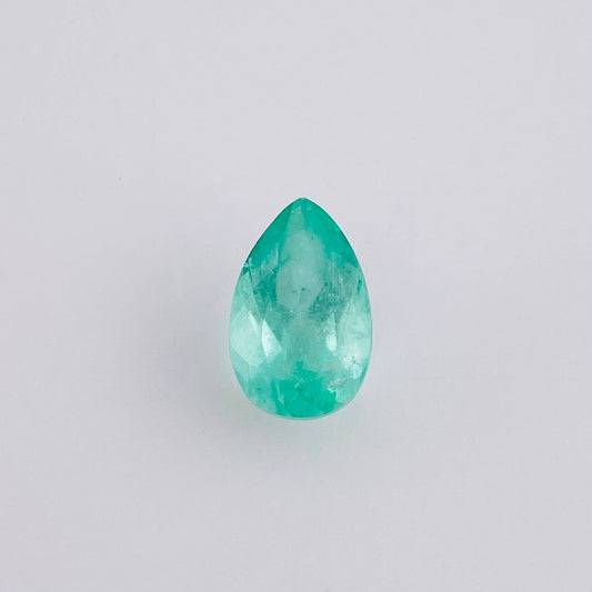 Piedra Esmeralda 2,93 Qts Lagrima Gota De Aceite