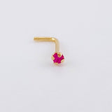 Spark Piercing 0.1g / 1/2 in 18K Yellow Gold