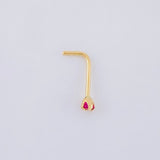 Spark Piercing 0.1g / 1/2 in 18K Yellow Gold
