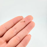 Spark Piercing 0.1g / 1/2 in 18K Yellow Gold