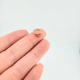 Piercing Earcuff Simulador Aro Mariposa 0.55 g / 1/2 in Oro Amarillo 18K