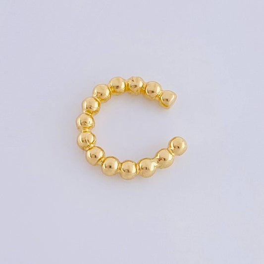 Piercing Eacurff Simulador 1.15 g / 1/2 in Oro Amarillo 18K