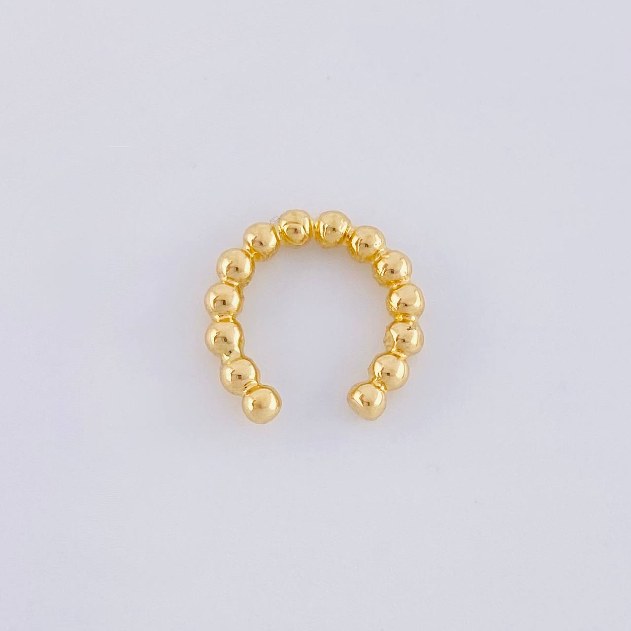 Piercing Eacurff Simulador 1.15 g / 1/2 in Oro Amarillo 18K