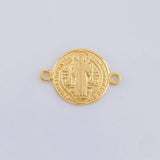 Herraje San Benito 1.9 g / 3/4 in Oro Amarillo 18K