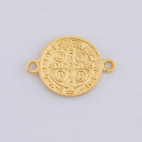 Herraje San Benito 1.9 g / 3/4 in Oro Amarillo 18K