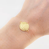 Herraje San Benito 1.9 g / 3/4 in Oro Amarillo 18K