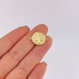 Herraje San Benito 1.9 g / 3/4 in Oro Amarillo 18K