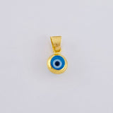 Dije Ojo Turco 0.4 g / 1/2 in Oro Amarillo +4 18K