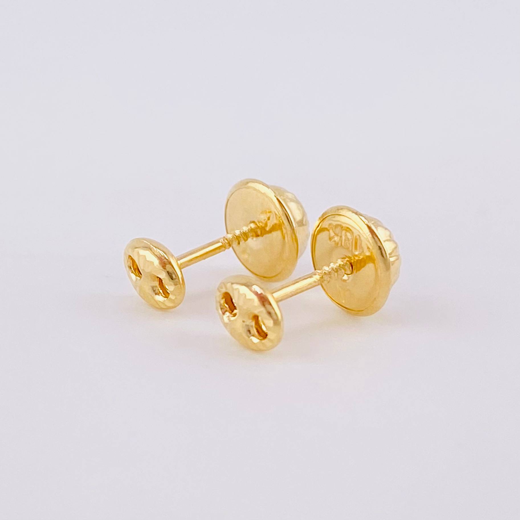 Topos GC Diamantado 0.4g / in / 3.4mm Oro Amarillo 18K