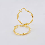 Candongas Asby 1.9gr / 1 1/4 in / Oro Amarillo 18K ©