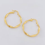 Candongas Asby 1.9gr / 1 1/4 in / Oro Amarillo 18K ©