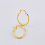 Candongas Sandra 1.55gr / 1 in / Oro Amarillo 18K ©