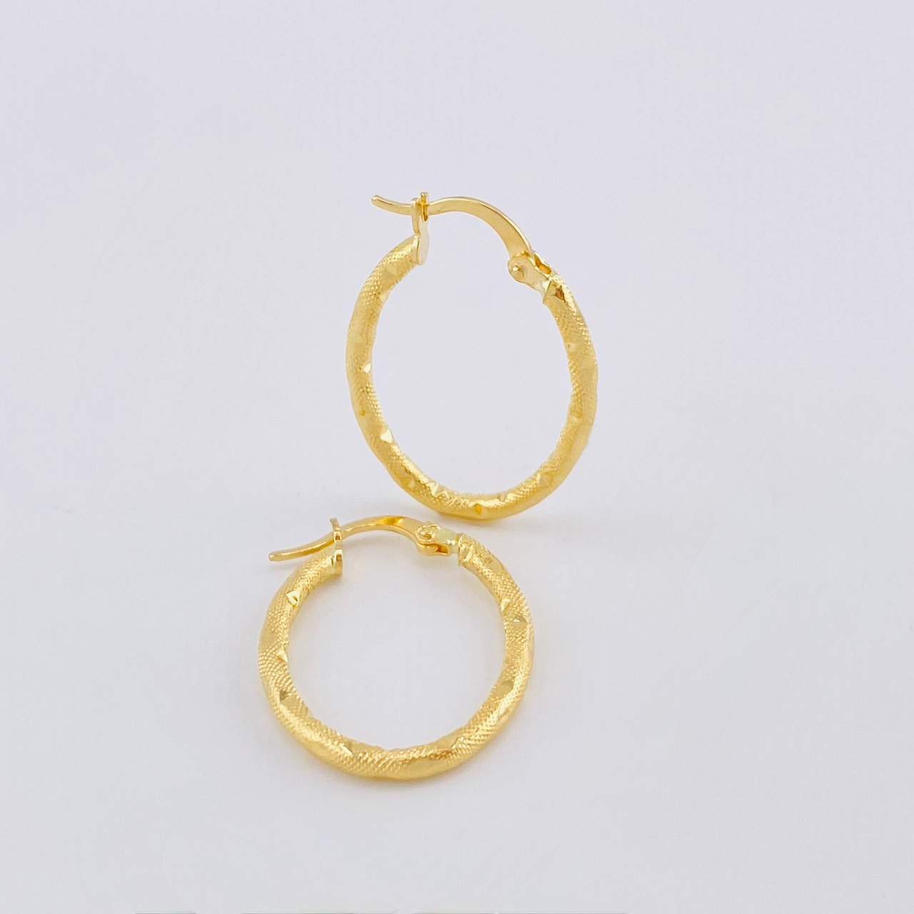 Candongas Sandra 1.5gr / 1 in / Oro Amarillo 18K