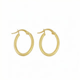 Candongas Cloe Escamada 1.35gr / 1 in / Oro Amarillo 18K ©