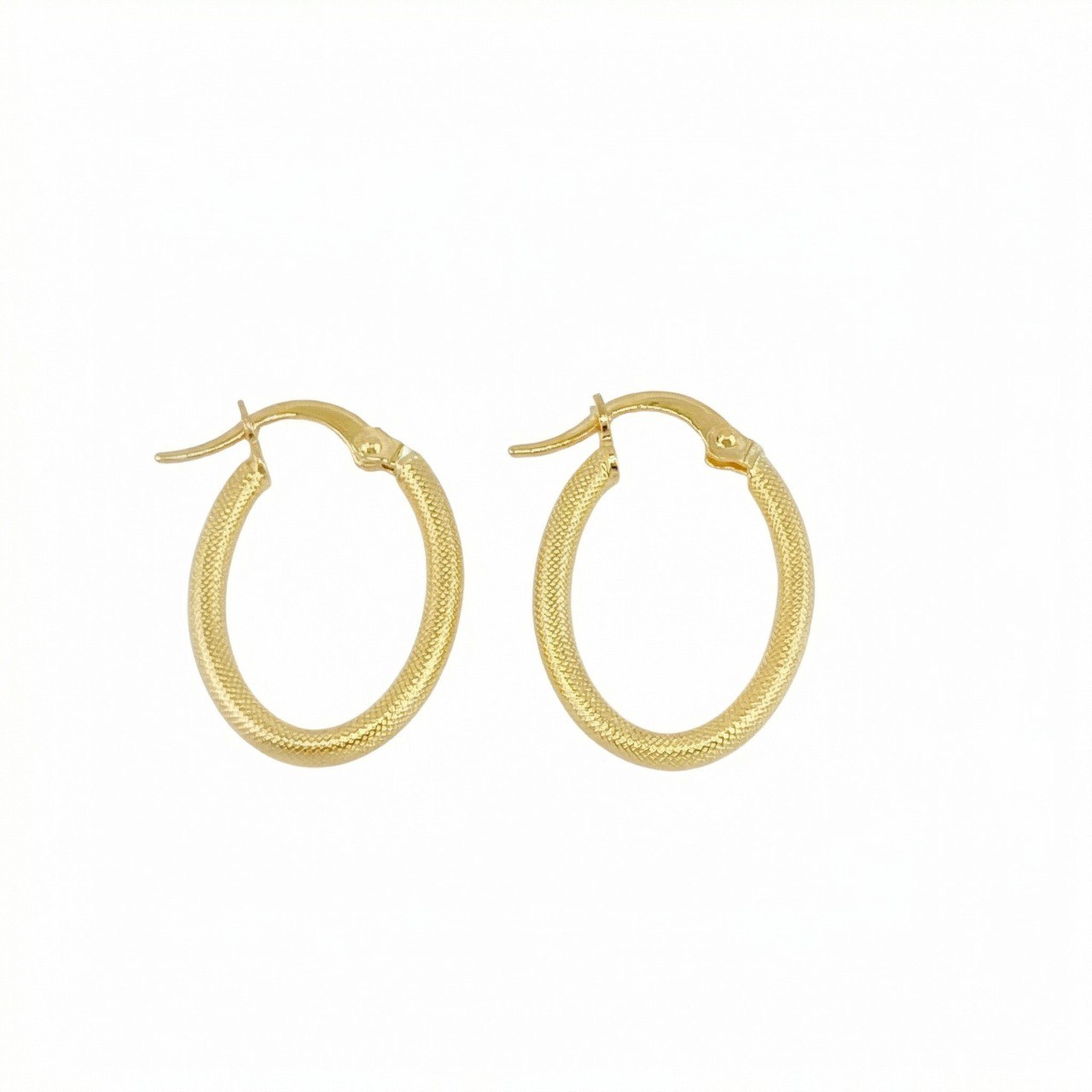 Candongas Cloe Escamada 1.35gr / 1 in / Oro Amarillo 18K