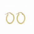 Candongas Cloe Escamada 1.35gr / 1 in / Oro Amarillo 18K