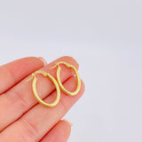 Candongas Cloe Escamada 1.35gr / 1 in / Oro Amarillo 18K