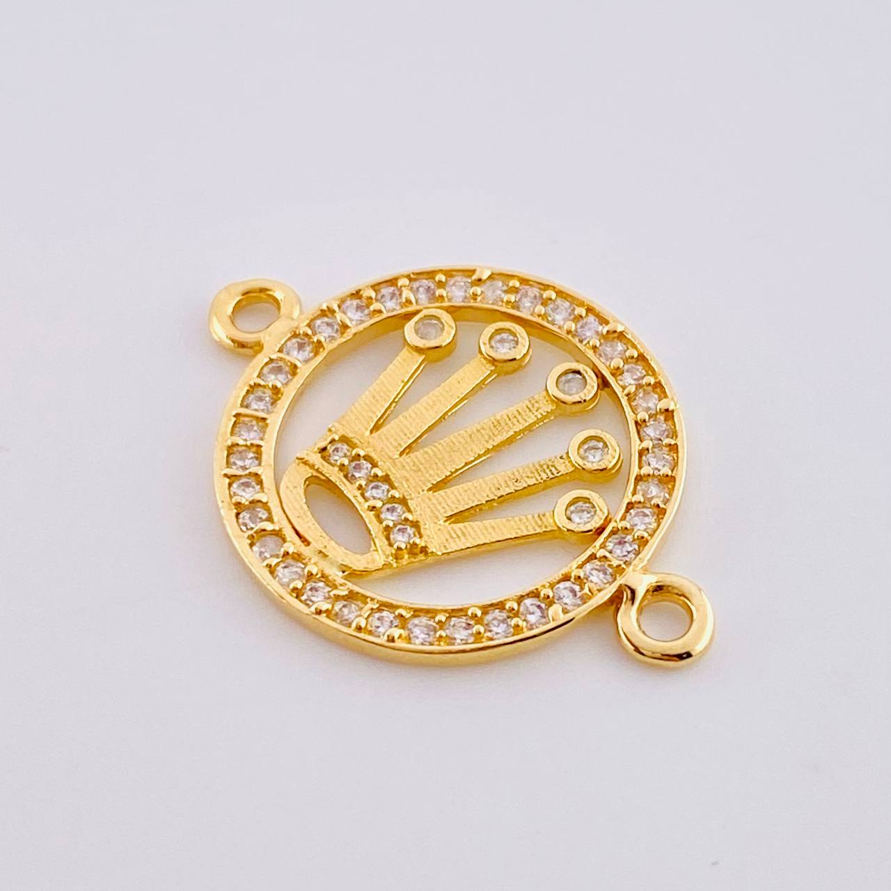 Herraje Corona Rx 2.4gr / 1 in / Oro Amarillo 18K