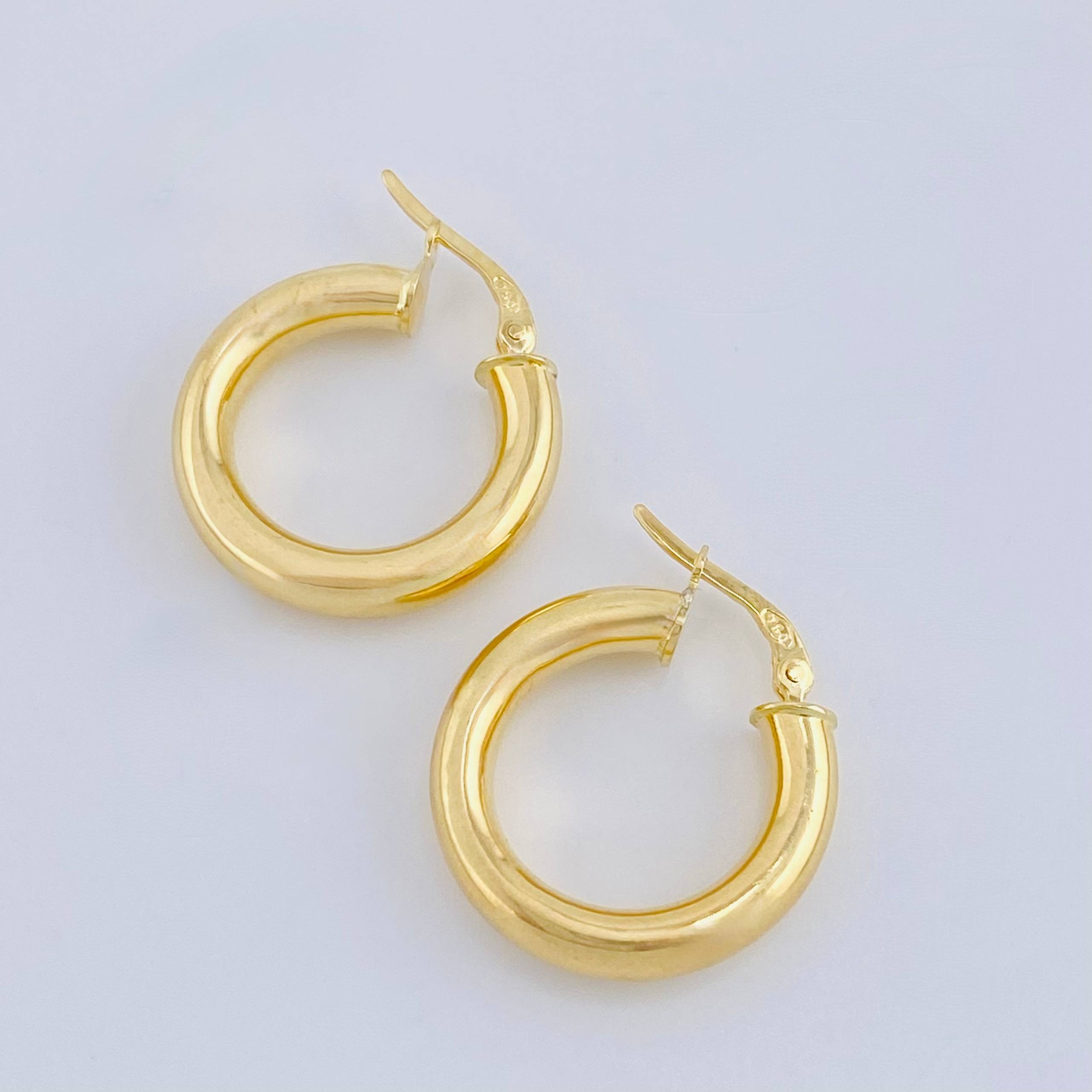 Candongas Jass 3.65gr / 1 in / Oro Amarillo 18K