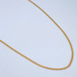 Bismark Chain 3.1gr / 23.8in / 18K Gold +1 $