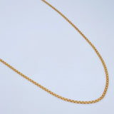 Bismark Chain 3.1gr / 23.8in / 18K Gold +1 $
