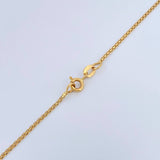 Bismark Chain 3.1gr / 23.8in / 18K Gold +1 $
