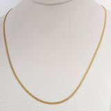 Bismark Chain 3.1gr / 23.8in / 18K Gold +1 $