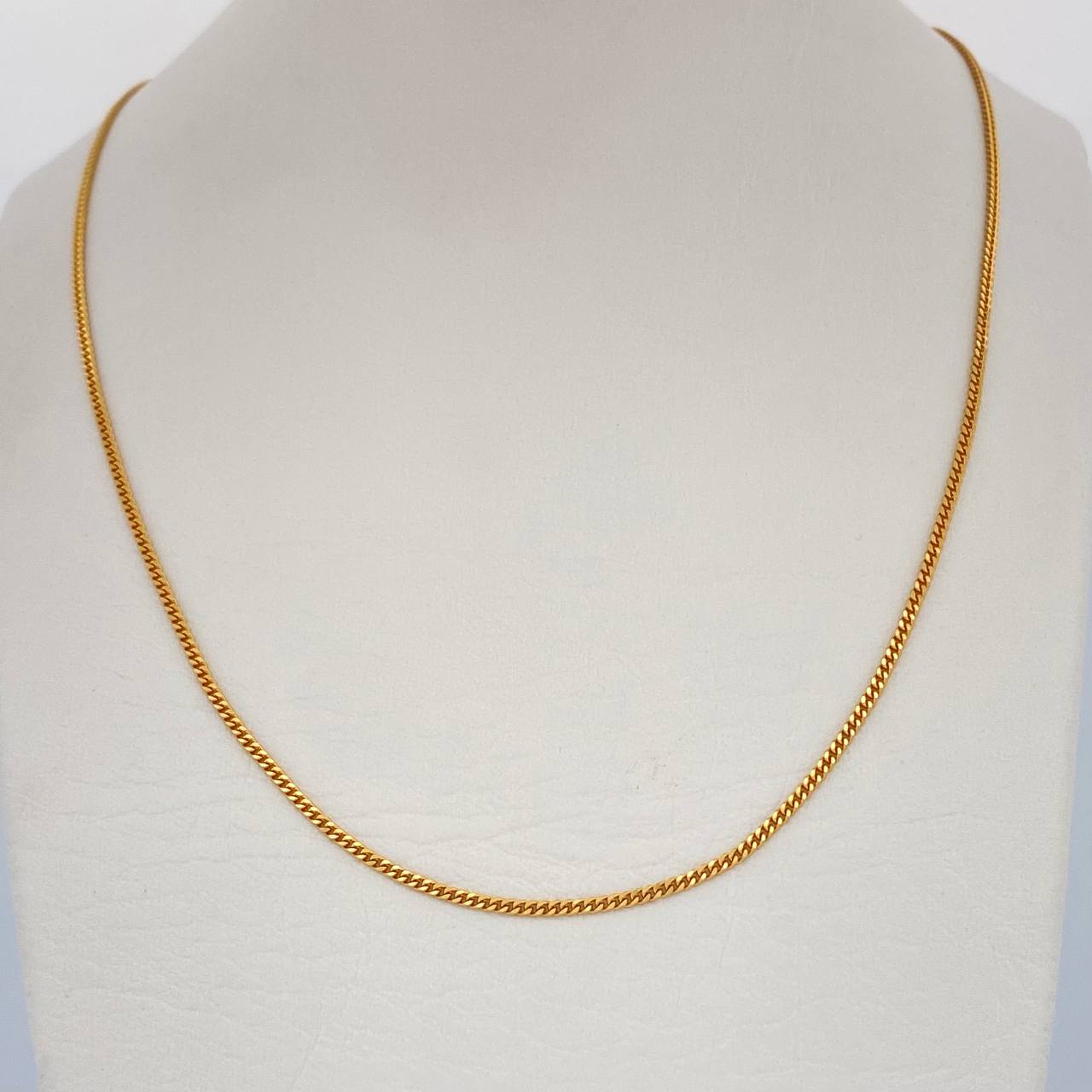 Mini Cuban Chain 2.3gr / 23.6in / 18K Gold +1 $