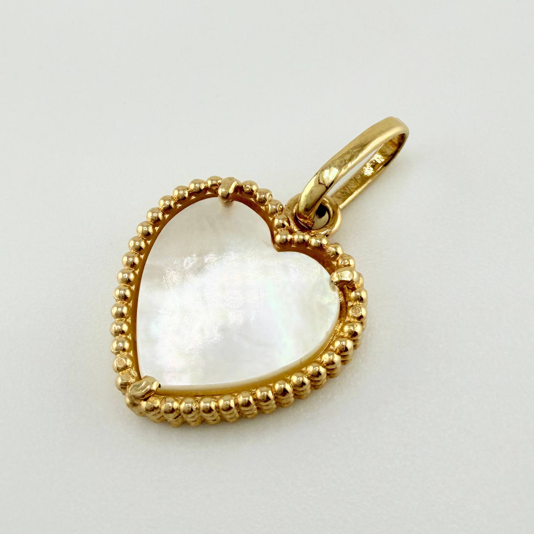 Dije Corazon 1.8gr / 3/4 in / Oro Amarillo Nac.Esp. 18K *