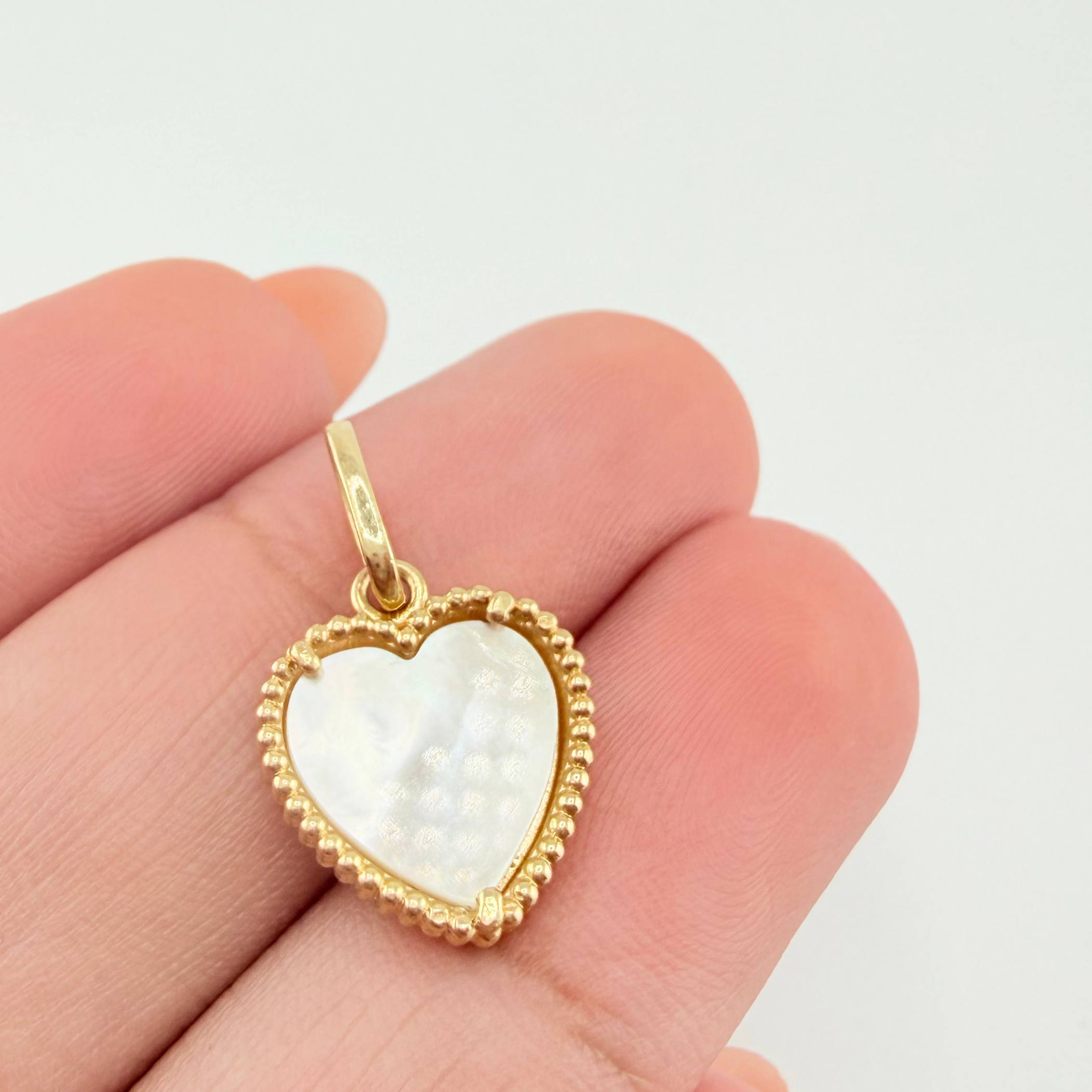 Dije Corazon 1.8gr / 3/4 in / Oro Amarillo Nac.Esp. 18K *