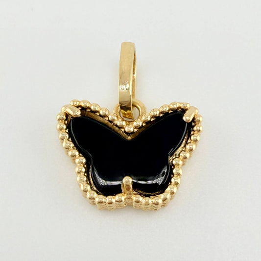 Dije Mariposa 1.5gr / 1/2 in / Oro Amarillo Nac.Esp. 18K *