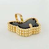 Pendant Butterfly 1.5gr / 1/2 in / 18K Special Native Yellow Gold *