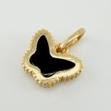 Pendant Butterfly 1.5gr / 1/2 in / 18K Special Native Yellow Gold *