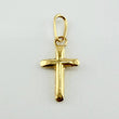 Dije Cruz 0.15gr / 3/4 in / Oro Amarillo 18K