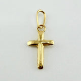 Dije Cruz 0.2gr / 3/4 in / Oro Amarillo 18K *