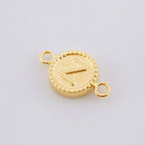 Herraje Letra Z Doble Textura 0.65g / 3/4 in Oro Amarillo 18K