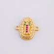 Herraje Virgen de Guadalupe 1.45g / 1/2 in Oro Amarillo 18K