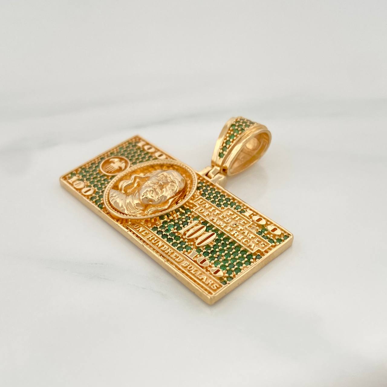 Dije One Dólar 11.35gr / 1 1/4 in / Oro Amarillo 18K $