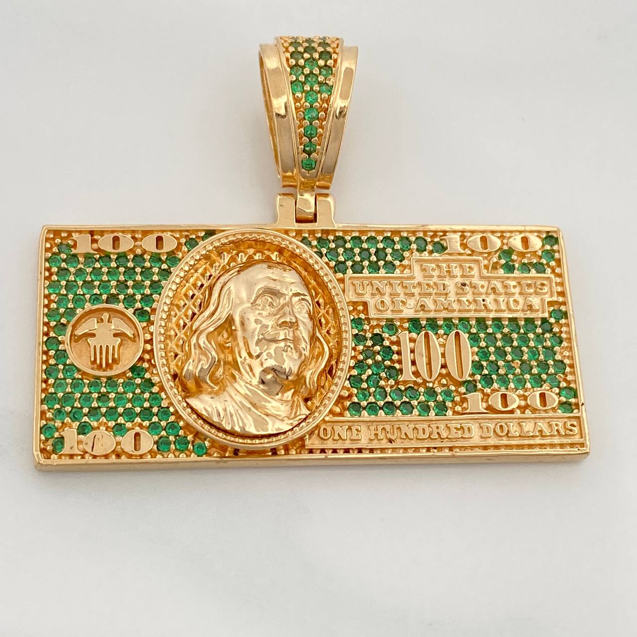 Dije One Dólar 11.35gr / 1 1/4 in / Oro Amarillo 18K $