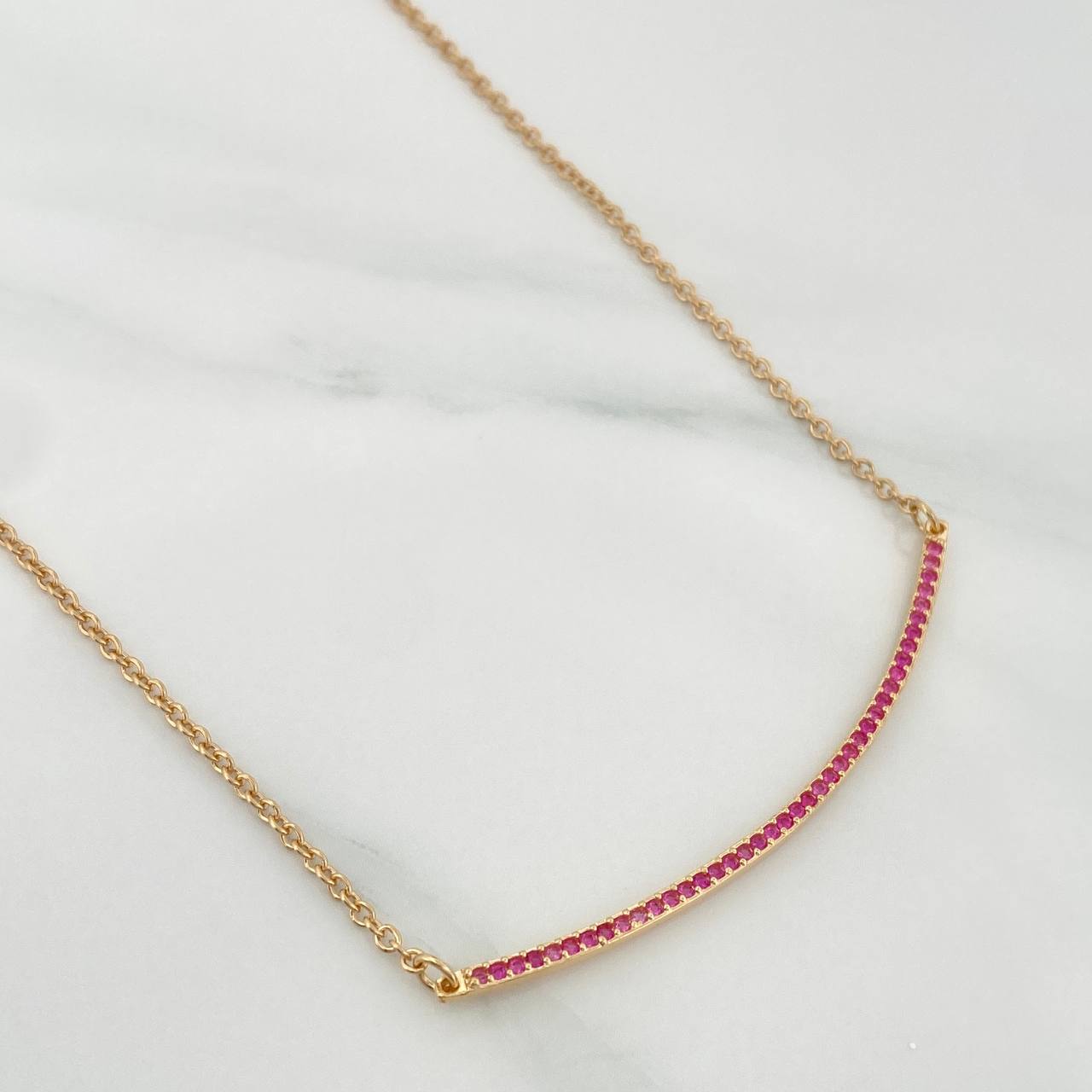 Half Moon Chain Classic Link 4.1 g / 19 1/2 in / 0.7 mm 18K Yellow Gold