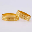 Fabricacion Bajo Pedido Argollas 7gr / Mate Oro Amarillo 18K